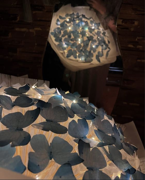 Букети з метеликів з підсвіткою на замовлення букет из бабочек