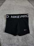 Spodenki kolarki Nike Pro Rozmiar XS Czarne Logo Swoosh szorty