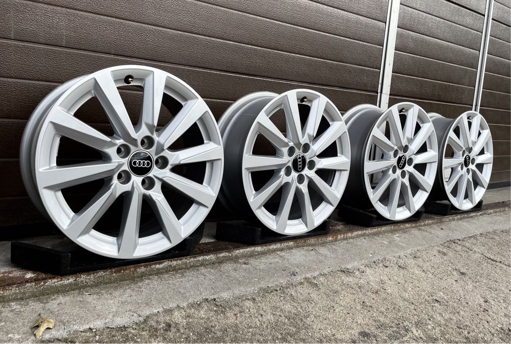 4x felgi aluminiowe 5x100 r16 et40 6,5J Alufelgi Oryginalne AUDI