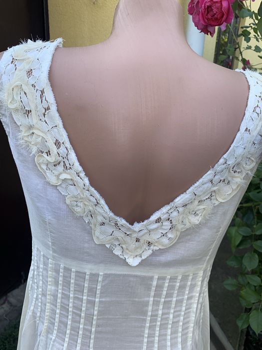 Платье, вінтажна комбінація.