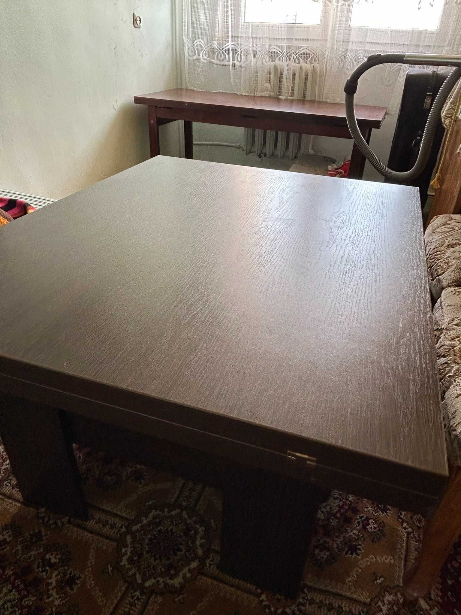 Ławostół rozkładany w kolorze wenge