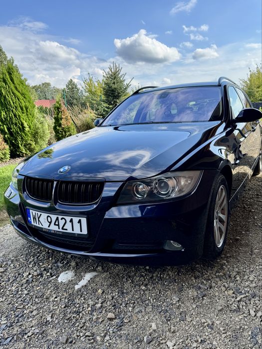 Bmw 3 e91 e90 manul skóra duza navi ladna