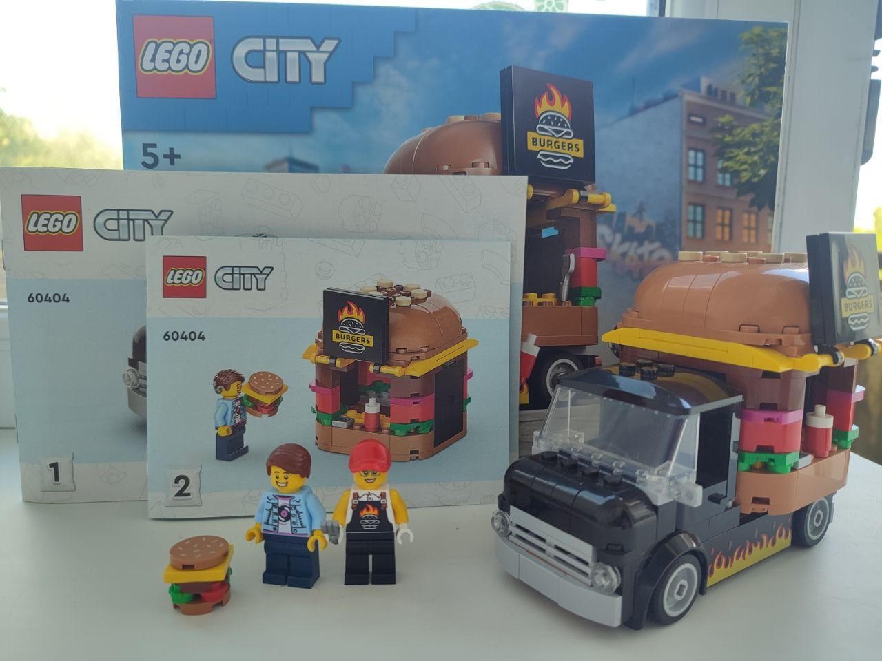 LEGO City 60404 бургерна на колесах