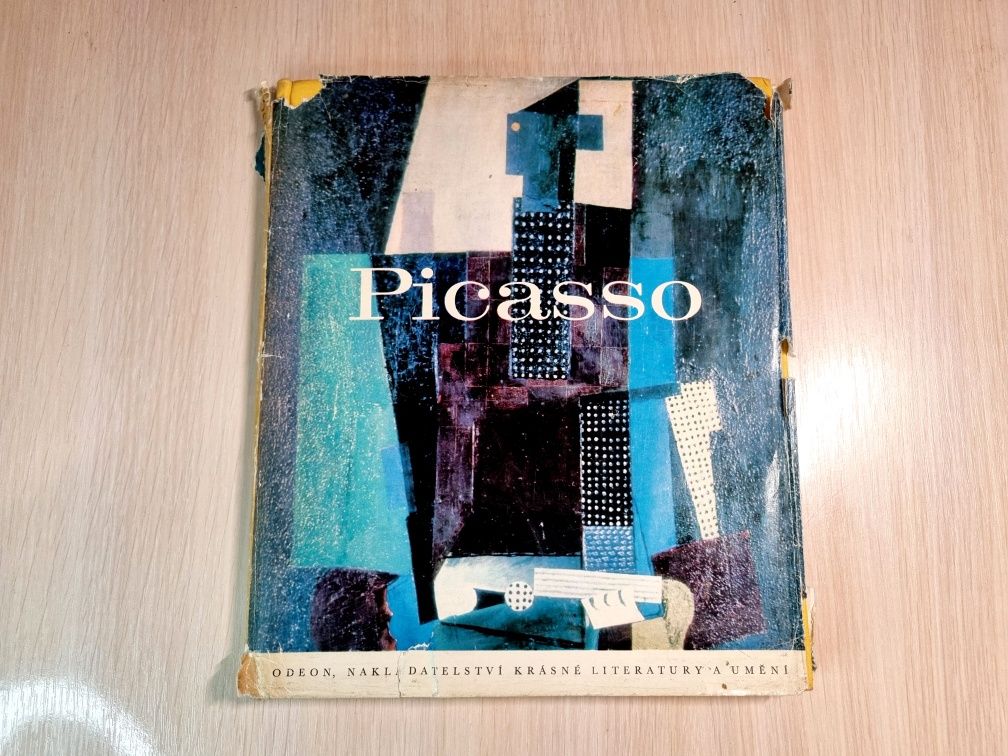 Книга-альбом - Picasso, 1968 г. (чешский яз.)
