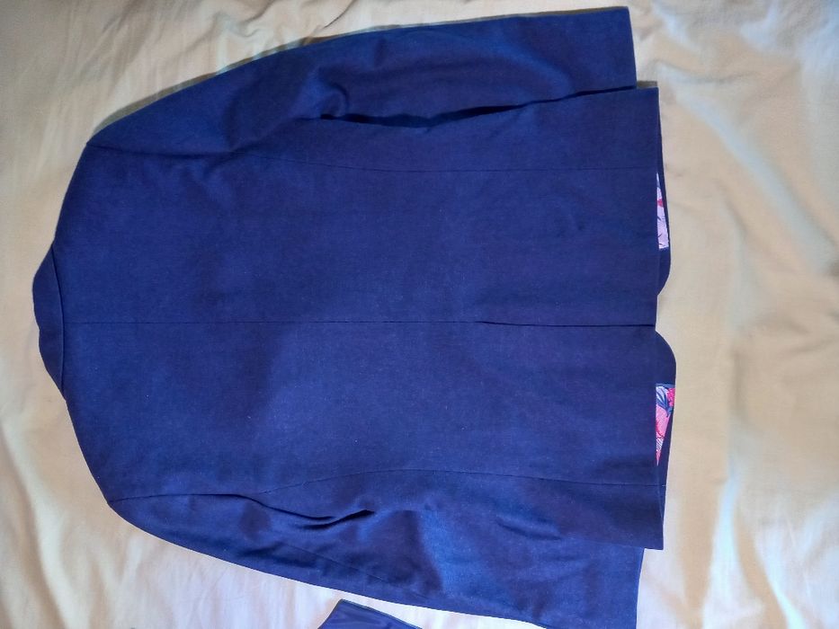 Conjunto Fato Alta costura Harry Brown Lã de Melano