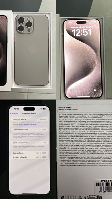 Iphone 15 pro max 256G