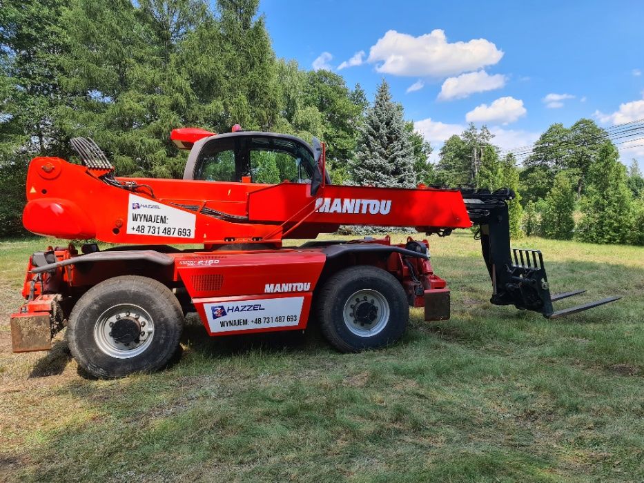 Wynajem Manitou Merlo do 30m i 6t ładowarka obrotowa teleskopowa