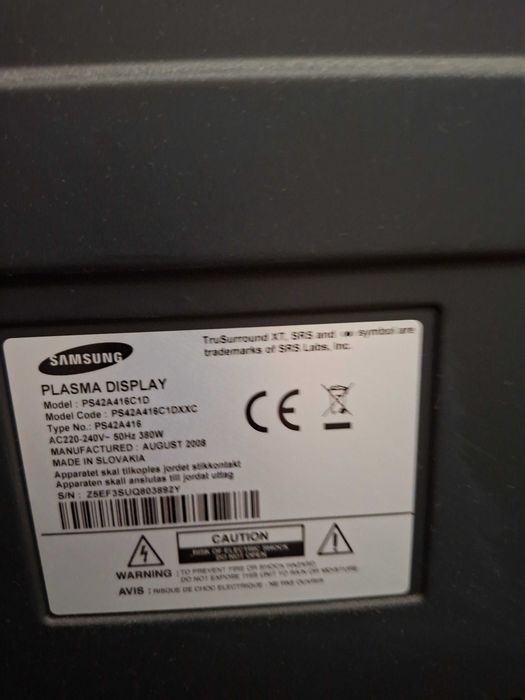 TV Samsung em bom estado