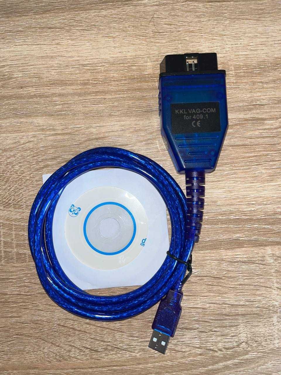 Адаптер для автодіагностики VAG-COM KKL 409.1 USB