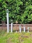 Lampy ogrodowe halogenowe inox Listed
