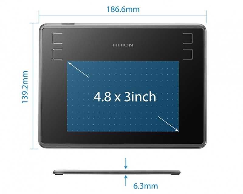 Графический планшет Huion H430P Новый!