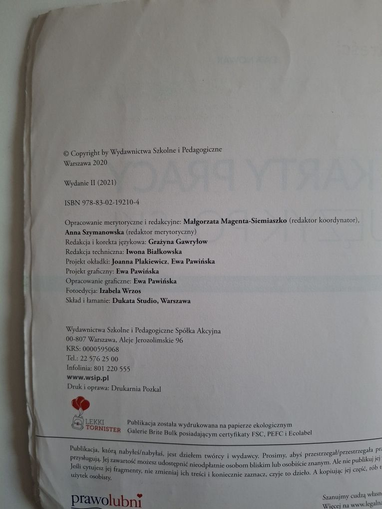 Karty pracy Język polski 2 i 3