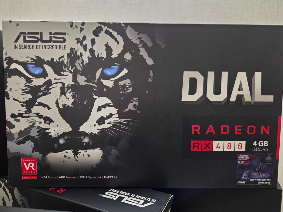 ASUS Radeon RX480 4G DUAL