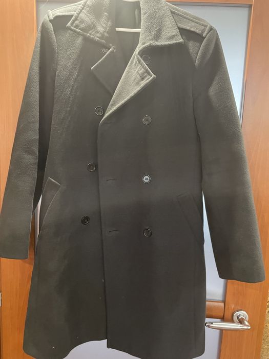 Пальто  2-х бортне чоловіче довге р.М