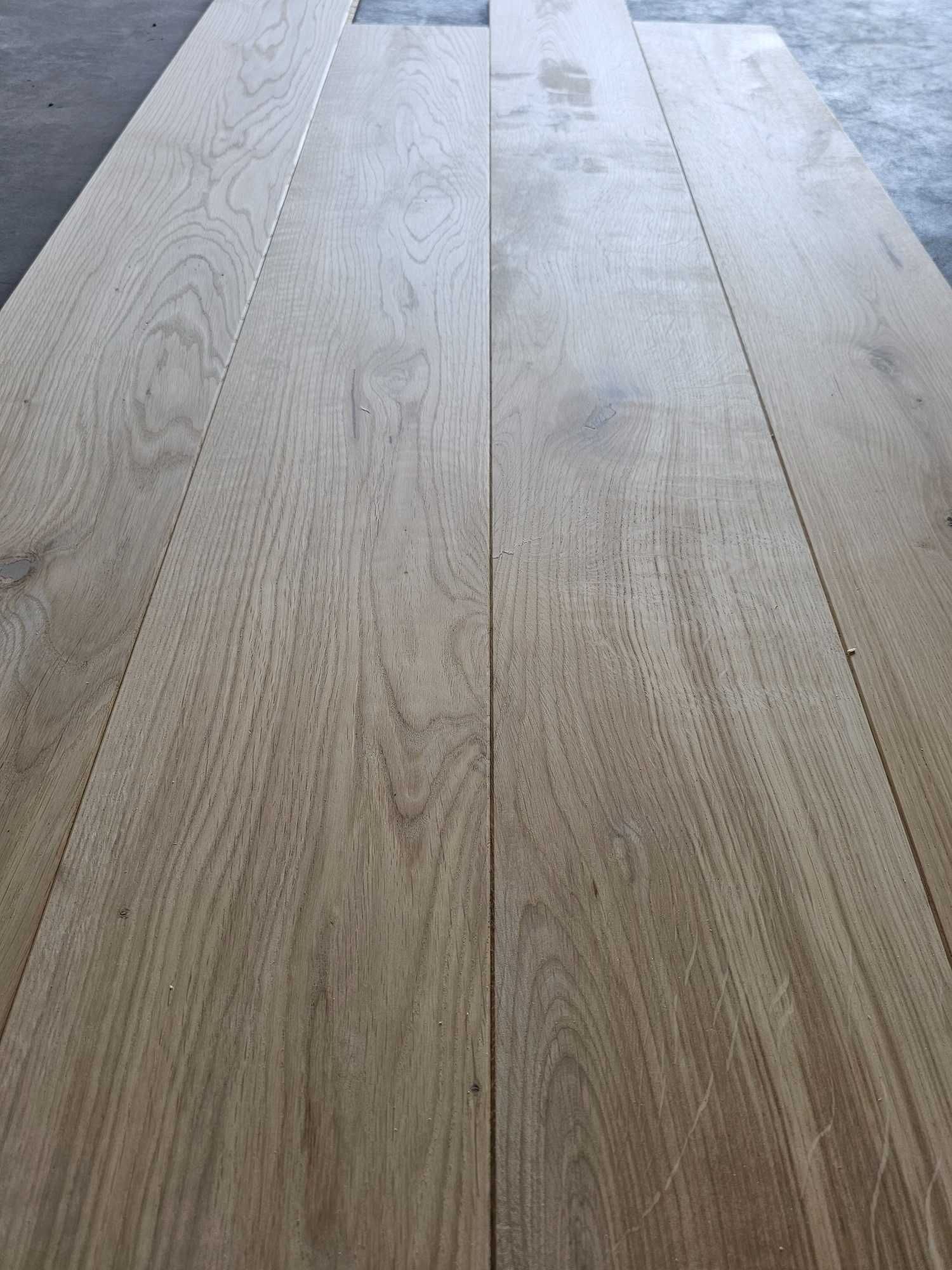 Deska dębowa 3warstwowa surowa 15x180x600/2200