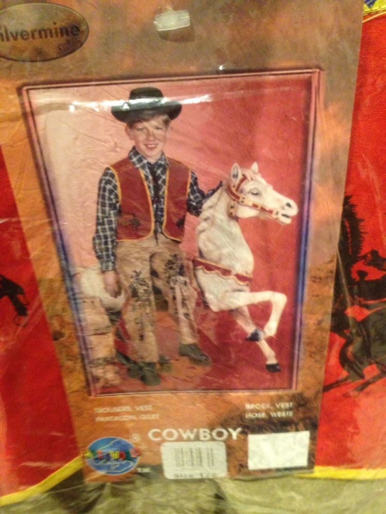 Fato Cowboy tamanho 128cm