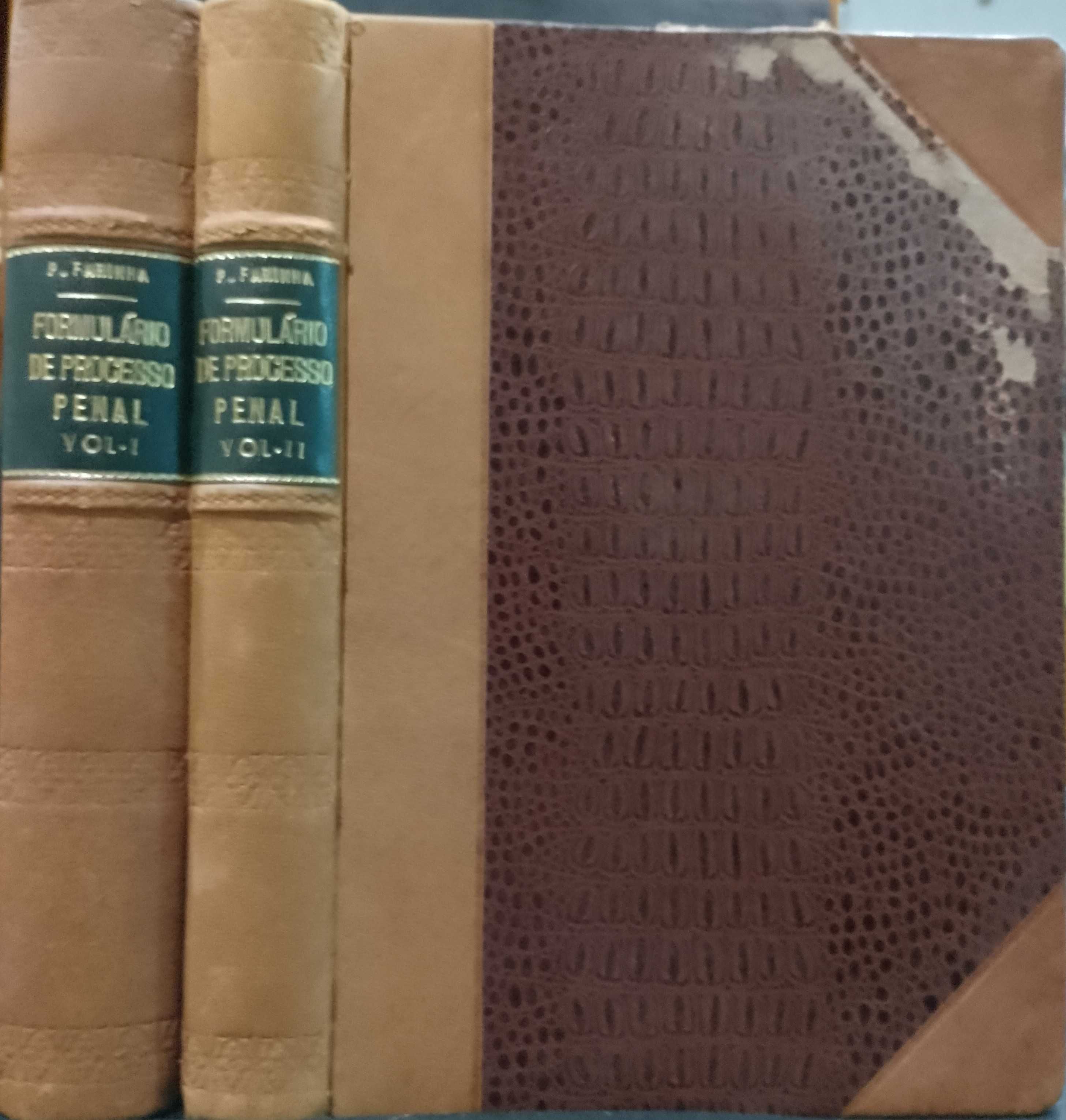 Manual Formulário de Processo Penal 1964 João de Deus Pinheiro Farinha
