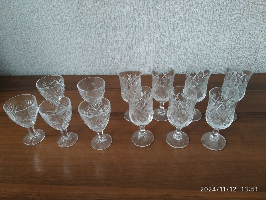 Продам посуд скляний та кришталевий