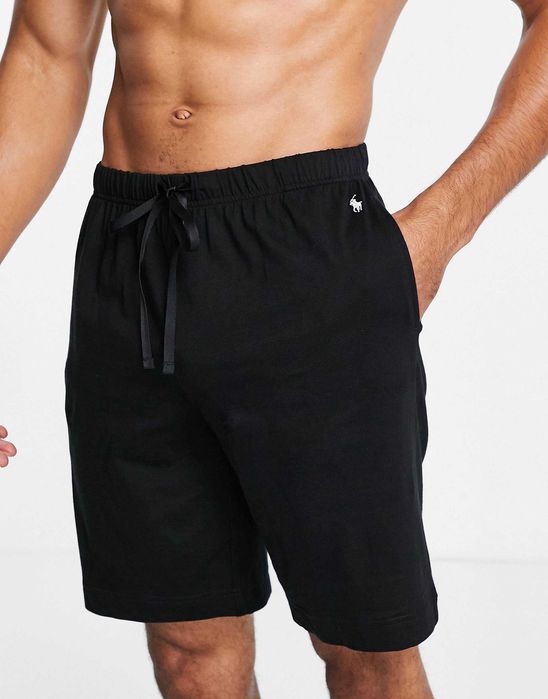 Чоловічі шорти polo ralph lauren lounge sleep shorts in black s-m
