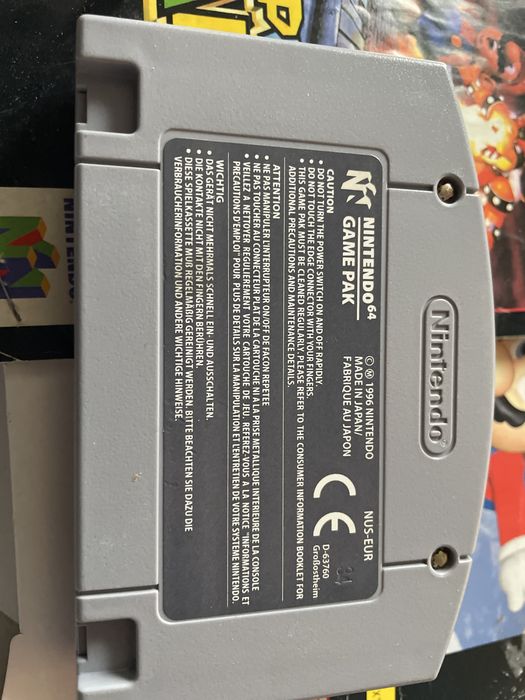 Super mario 64 box