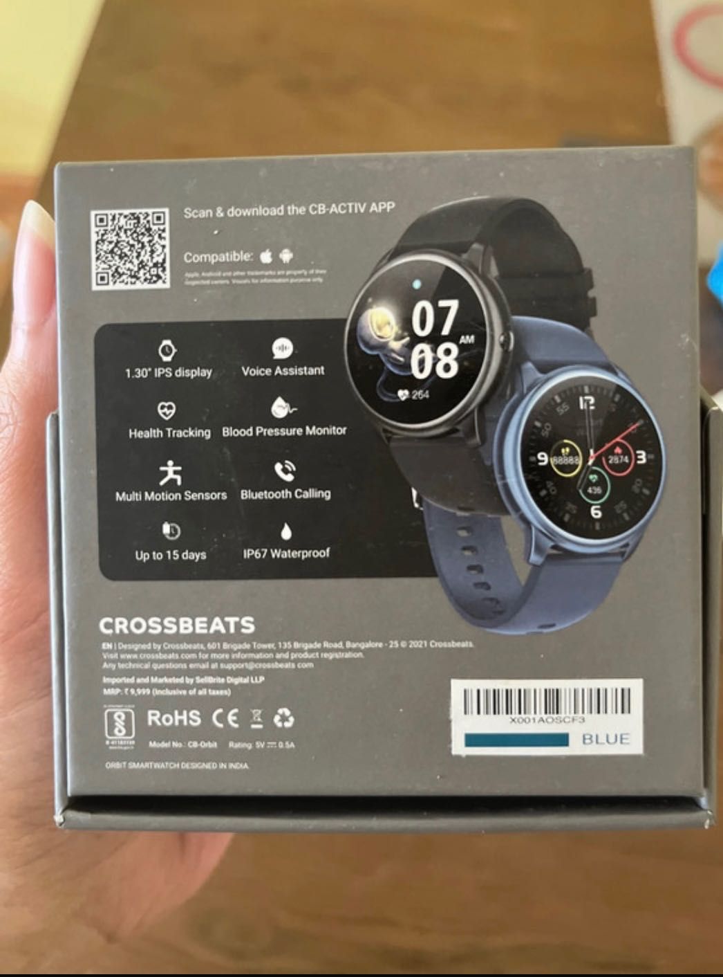 Smartwatch Orbit brand