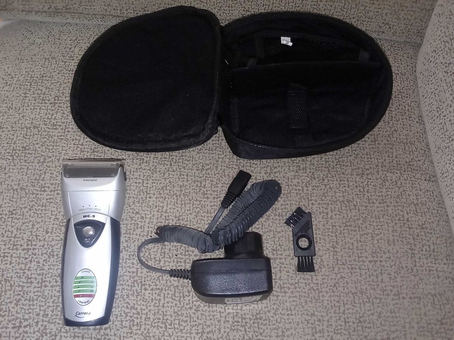 Máquina de barbear elétrica a bateria