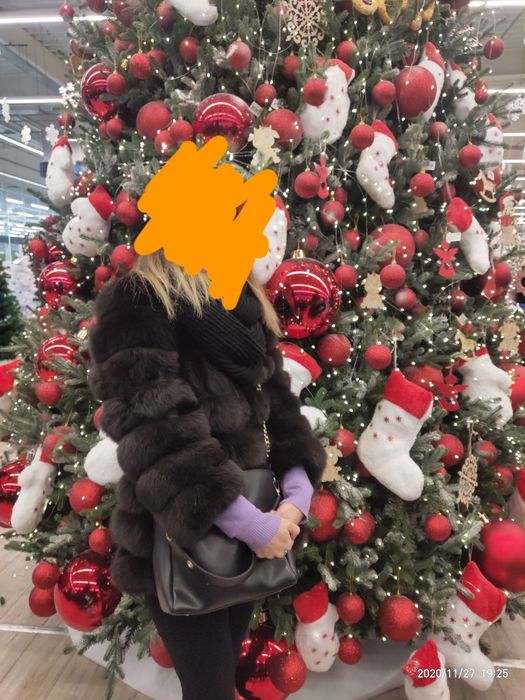 Песцовая шубк0а-трансформер