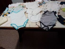 lote-8/ 23 peças de roupas criança Usadas, bom estado, só vendo em n