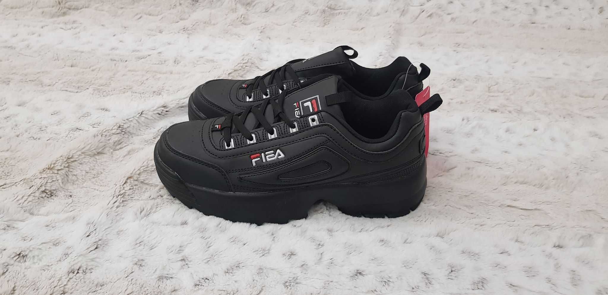 Sneakersy Damskie Sportowe Czarne nr 39