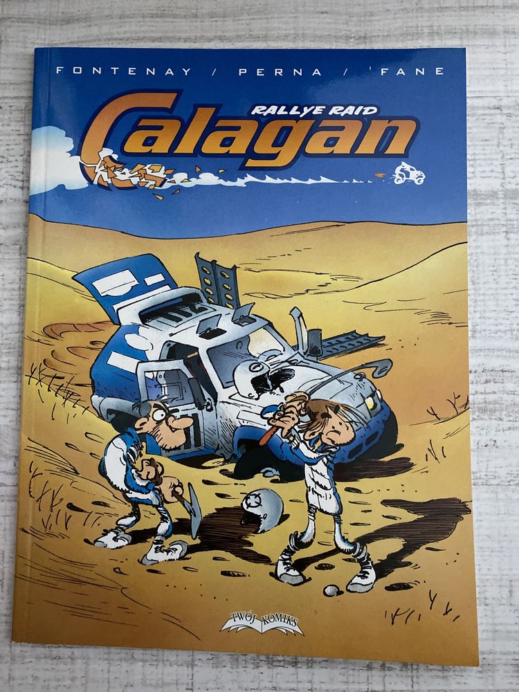 Komiks Rallye RAID Calagan
