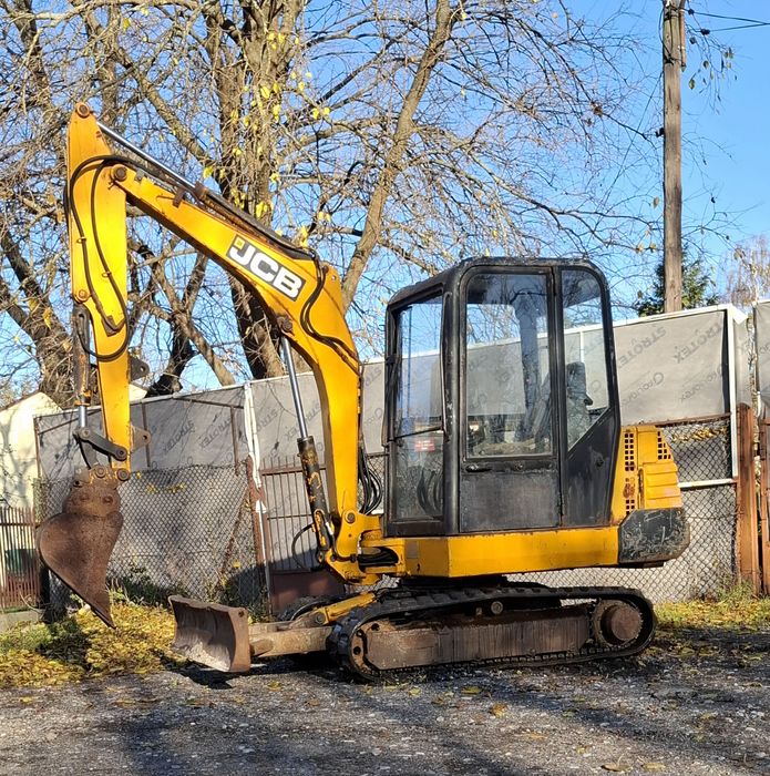 Minikoparka jcb 804 3,3t wagi oryginal super stan transport