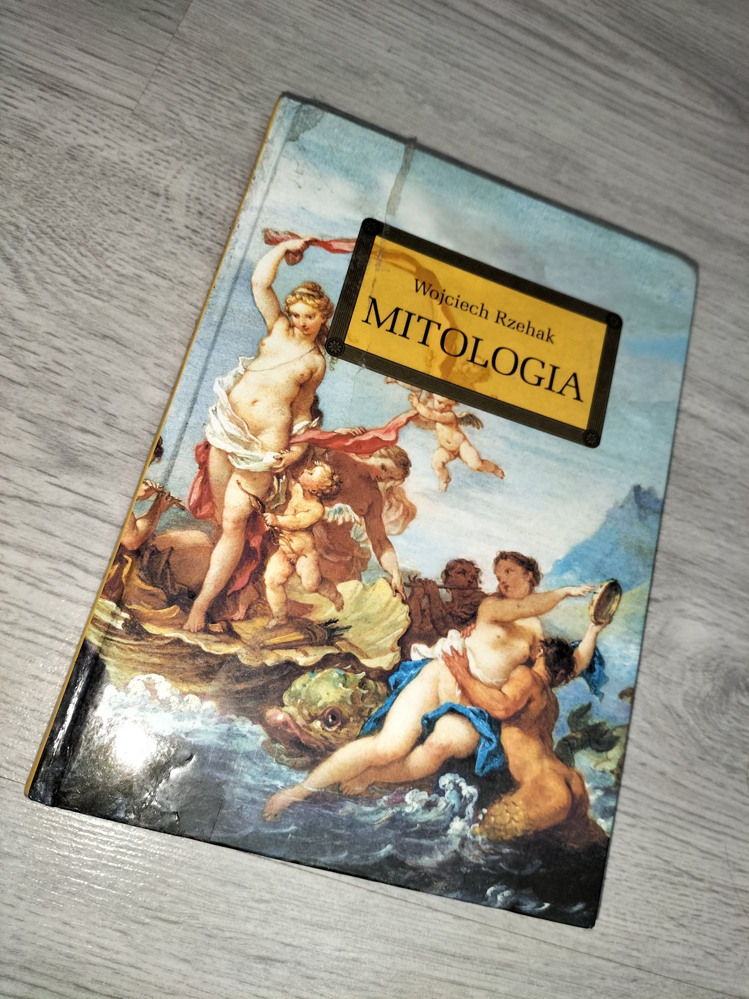Mitologia Wojciech rzehak książka mity antyczne rzym grecja antyk