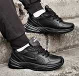 Кроссовки Nike Monarch ТЕРМО Мужские Зимние Найки Чёрные