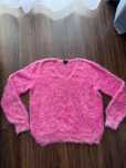 Różowy sweter f&f 20 UK 48 dekolt