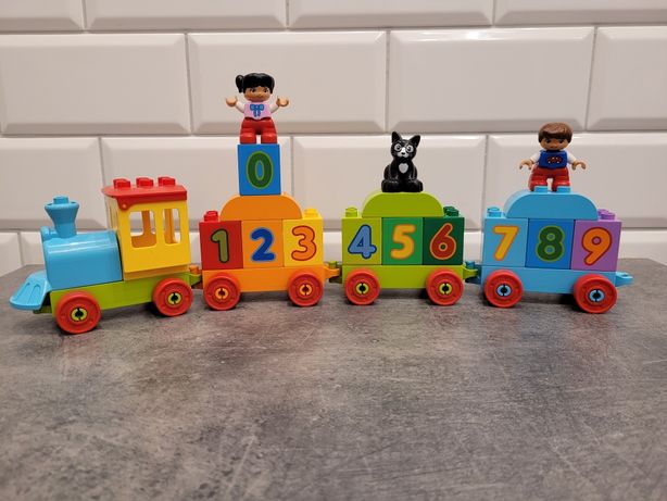 Lego duplo 10847 pociąg z cyferkami