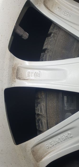 Alufelgi koła kompletne Volkswagen 5x112x16