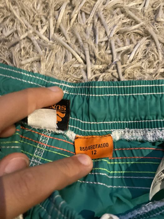 Calções de banho azul marinho