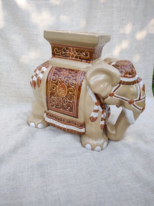 Ceramiczny słoń/kwietnik