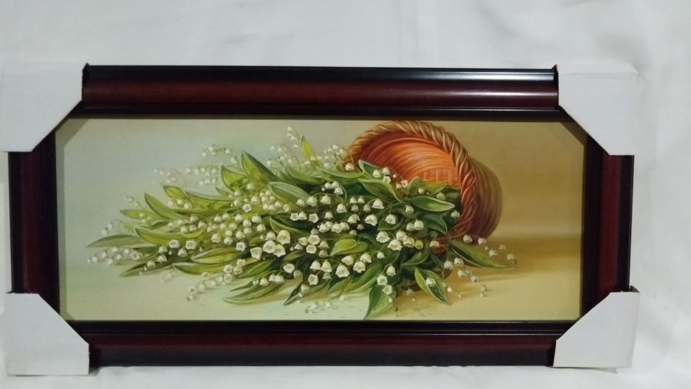 Картина репродукция (50х 20 см.),рамка пластик.