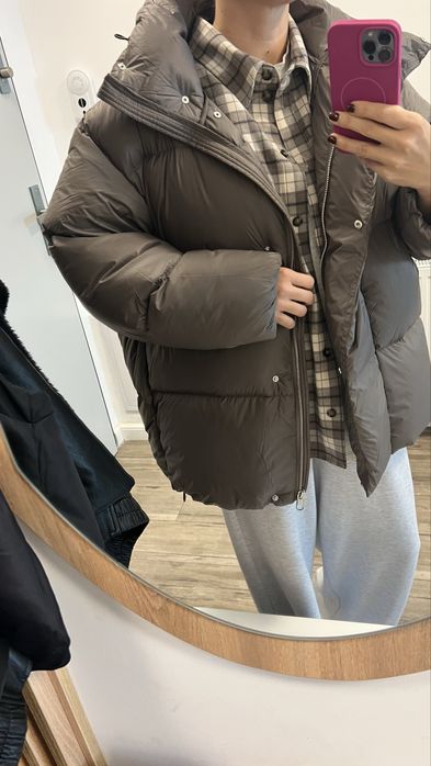 Пуховик пуфер HM premium новий S М