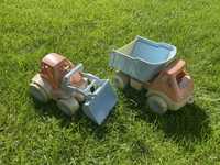 Zabawki traktor i pojazdy budowlane