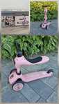 Hulajnoga 2 w 1 z siedziskiem Scoot and Ride Rose