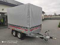 Nowa Przyczepa TEMARED Transporter 2515/2 C Wraz z plandeką 2 Tony