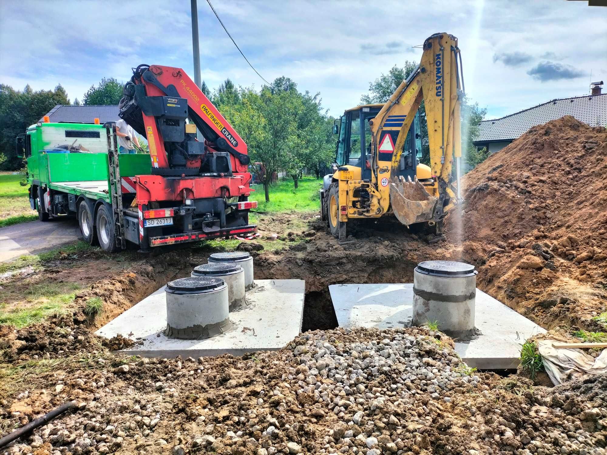 Zbiornik Betonowy Szambo Betonowe Szamba Zbiorniki na Deszczówkę ATEST