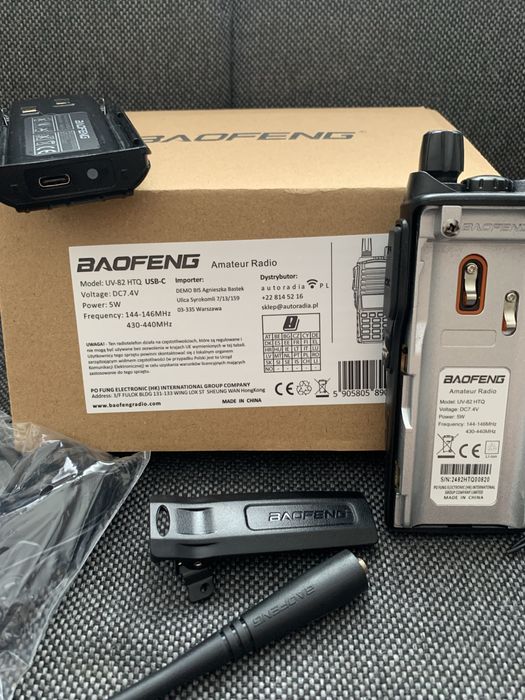 Radio skaner Baofeng uv-82 HTQ