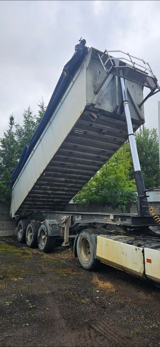 Siłownik wywrotu kipra naczepy kiper wywrot wywrotka