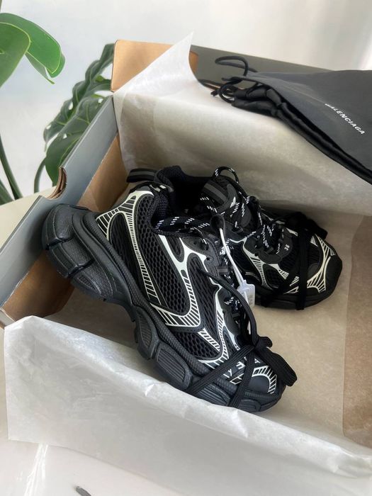 Buty Balenciaga 3XL Black/Silver 36-40 damskie trampki sneakersy