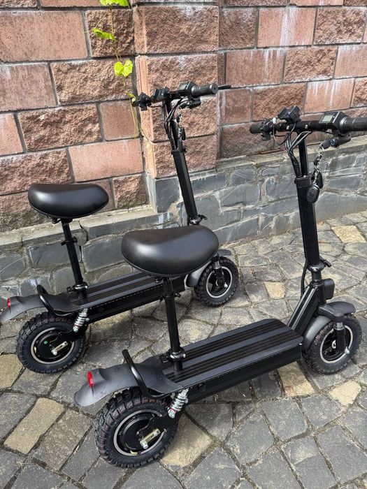 ‼️МЕГА ПОТУЖНИЙ 1200w 48 v 20 ah Електросамокат з сидінням .МІЦНИЙ ‼️