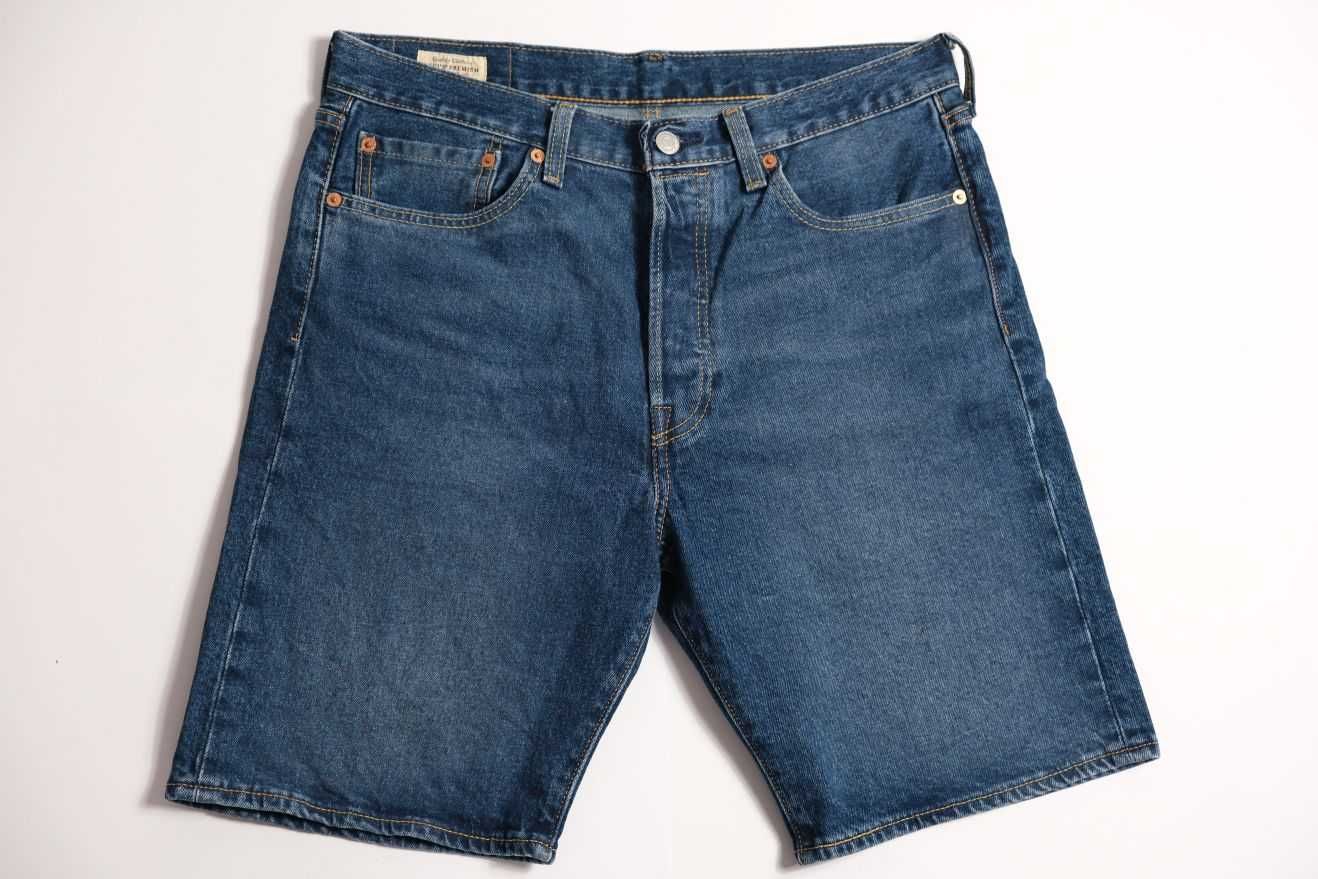 Levi's 501, nowe szorty jeansowe, W32