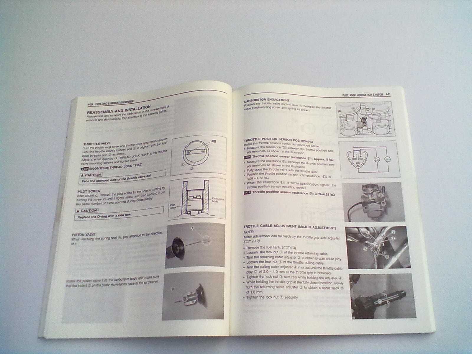 Manual Técnico Oficial Suzuki GSX 1200